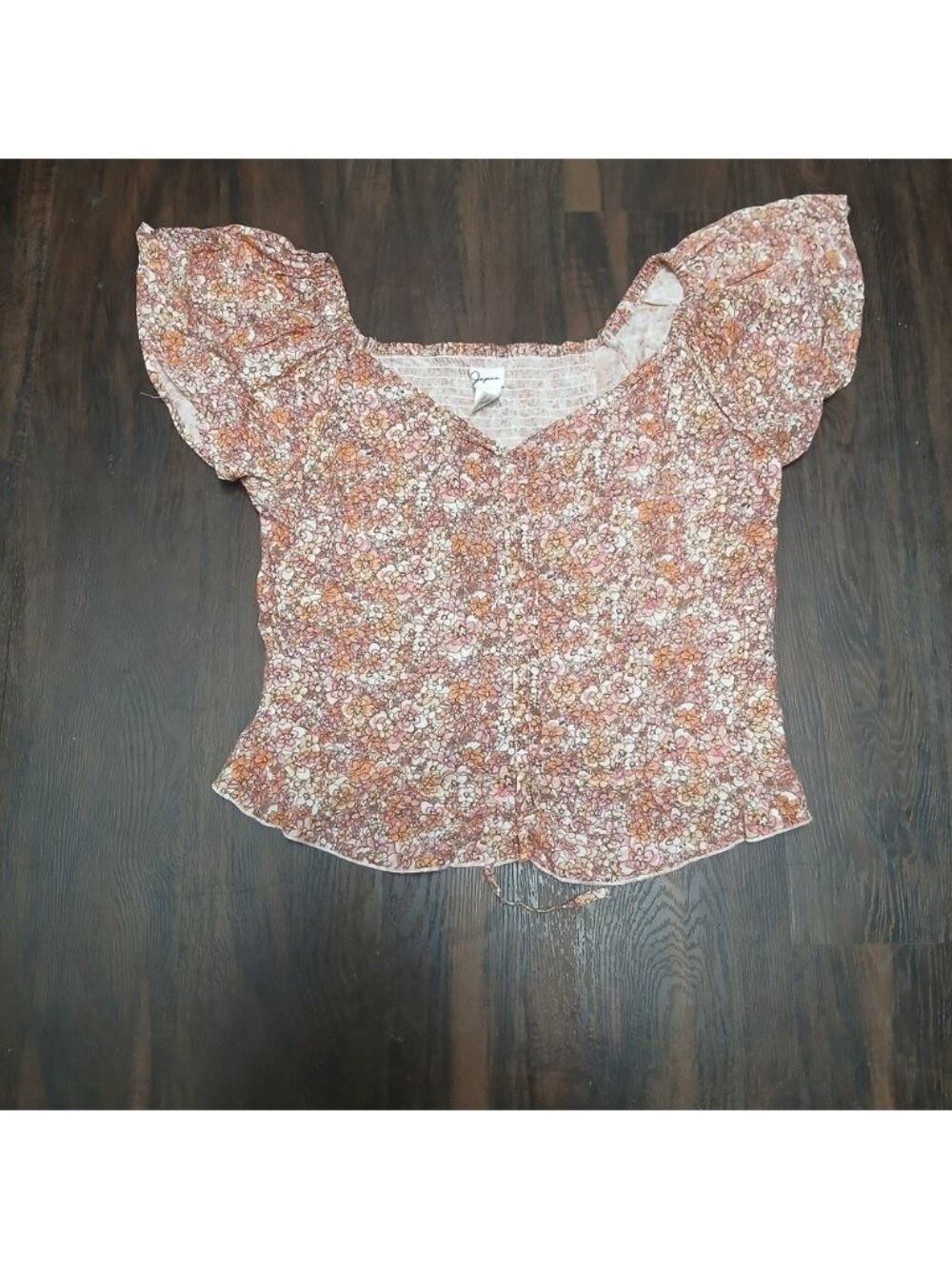 Floral Print Women's Top